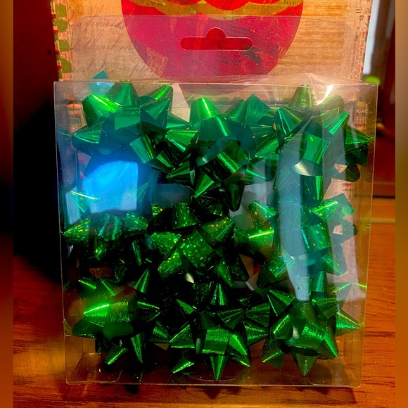 🎄LINDY BOWMAN🎄2 CHRISTMAS ORNAMENT DESIGNER GIFT BOXES & 9-CT MINI BOWS NWT🎁 - Picture 5 of 9